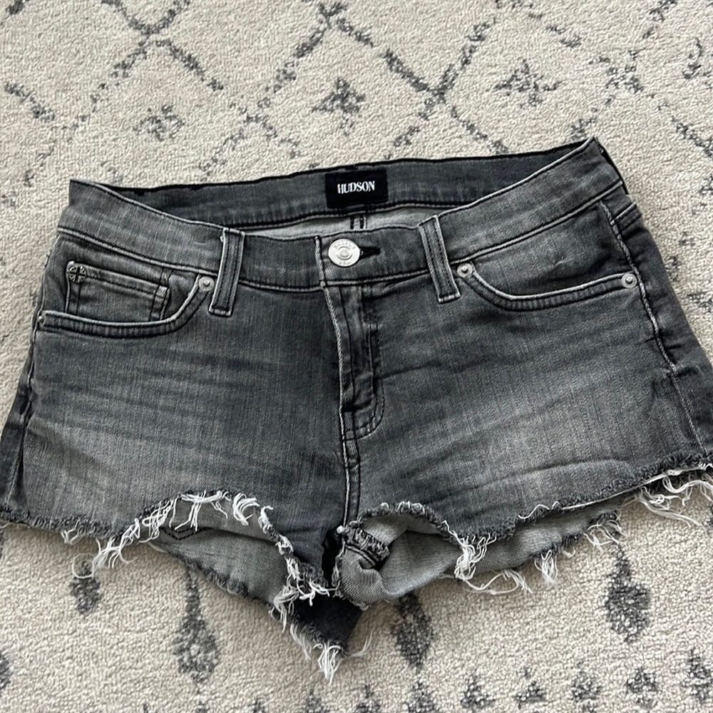 Hudson gray jean short